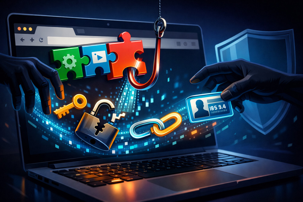 Browser-Extensions als Datenklauer: Wenn dein nützliches Plugin Passwörter und Links abgreift